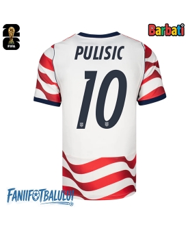 Statele Unite Christian Pulisic #10 Tricou Fotbal Replică Mondial 2026 Barbati Acasa Statele Unite Christian Pulisic #10 Tricou Fotbal Replică Mondial 2026 Barbati Acasa